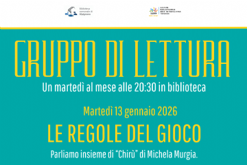 Gruppo di lettura - prossimo appuntamento