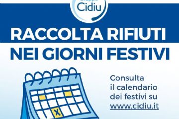 Raccolta rifiuti sabato 15 agosto 2026