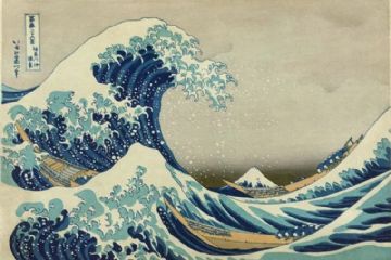 Katsushika Hokusai.. La grande onda. opere hokusai gratuite - Cerca Immagini 