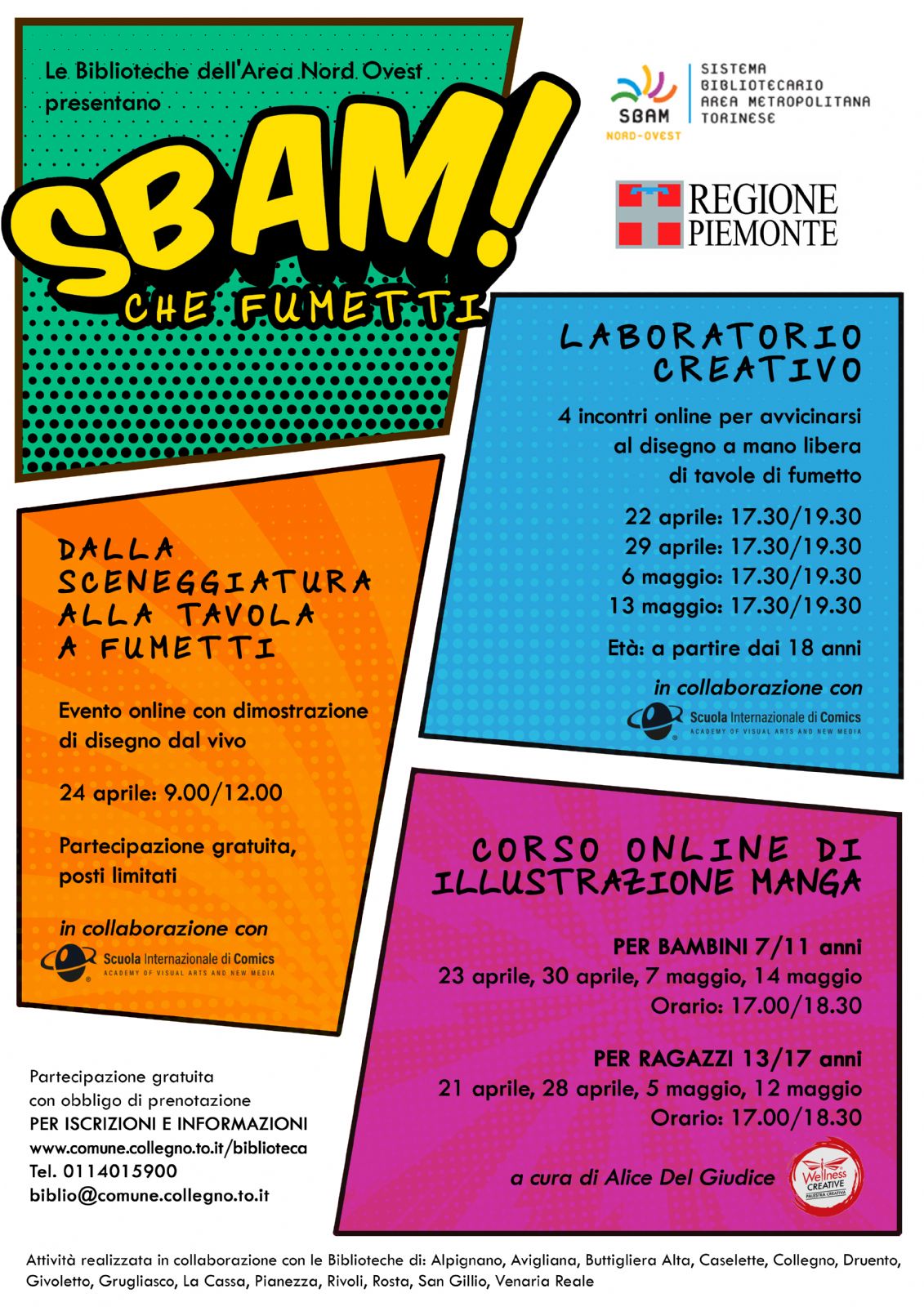 SBAM! Che fumetti - Comune di Alpignano